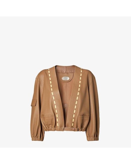 Fendi Brown Blouson
