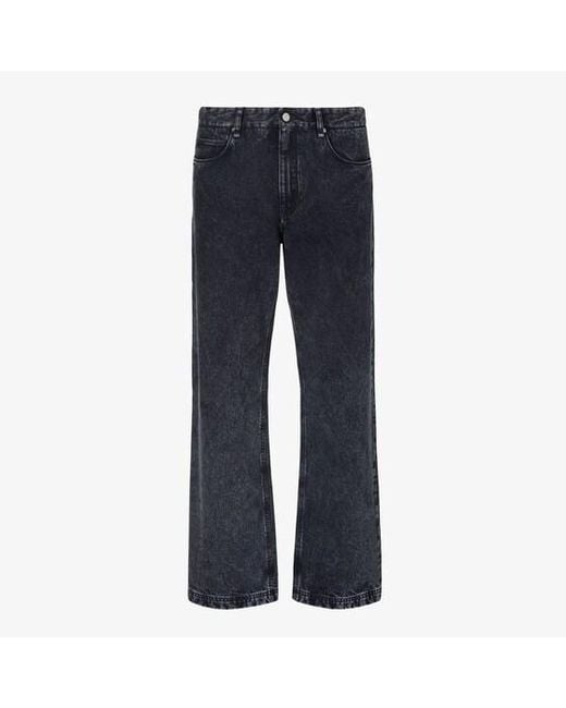 Fendi Men's Blue Long Jeans