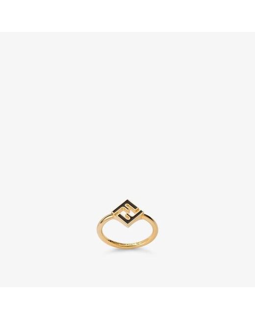 Fendi Metallic Forever Ring