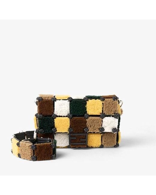 Fendi Metallic Regular Baguette for men