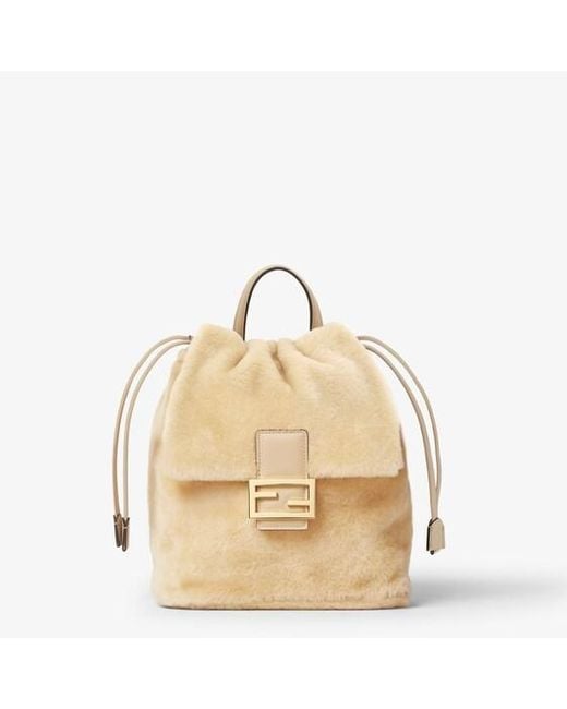 Fendi Metallic Backpack