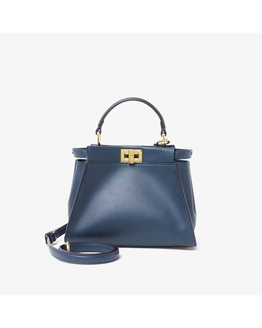 Fendi Blue Peekaboo Mini