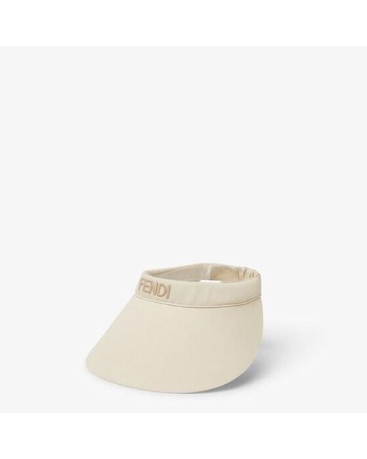 Fendi Natural Visor