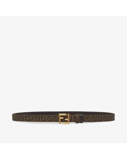 Fendi Black Ff Belt