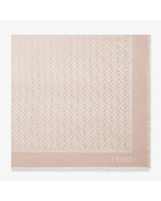 Fendi Natural Ff Shawl