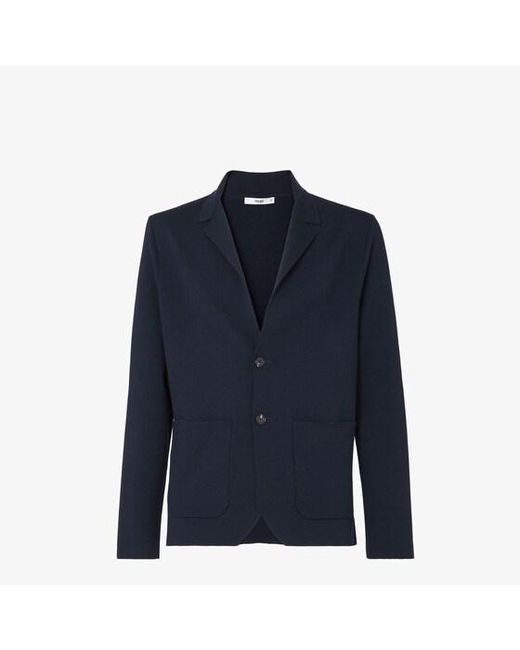 Fendi Blue Jacket for men