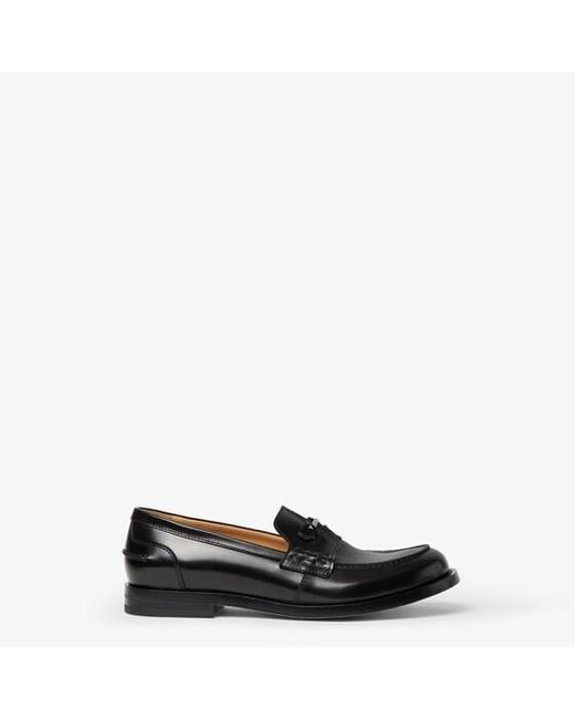Fendi Black Ateneo Loafers for men