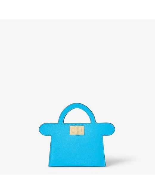 Fendi Blue Way Card Case