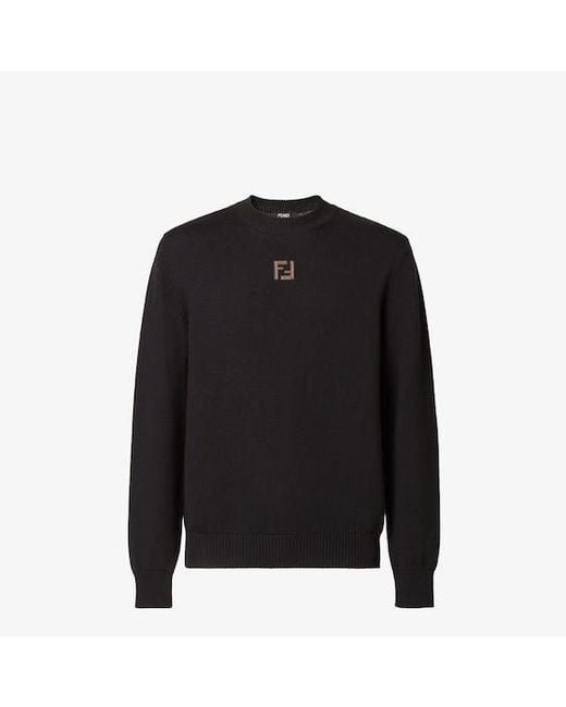 Fendi Black Pullover for men