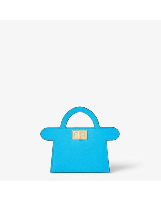 Fendi Blue Way Card Case