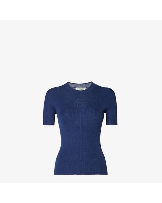 Fendi Blue Jumper