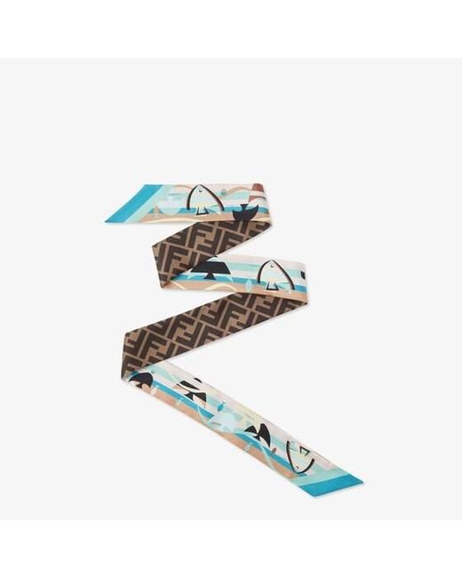 Fendi Blue Wrappy