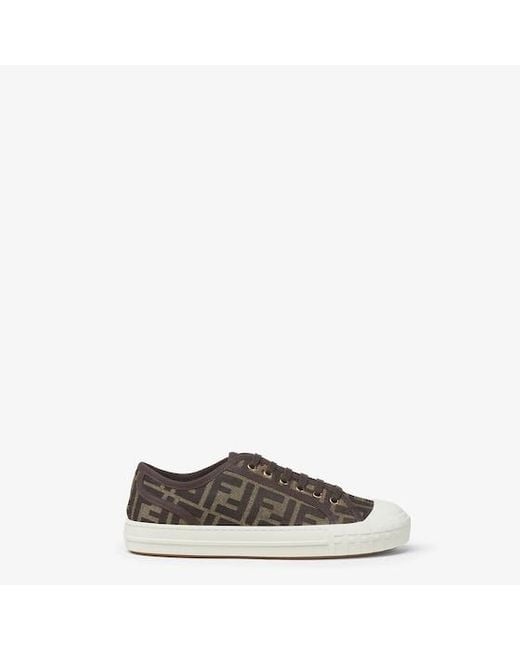 Fendi Brown Domino