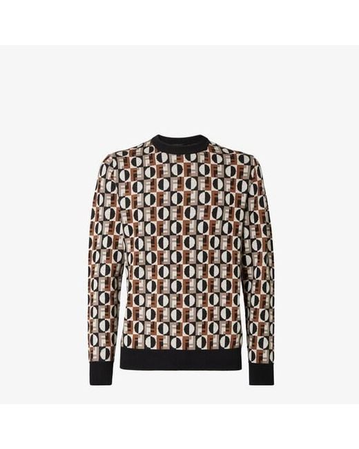Fendi Black Pullover for men