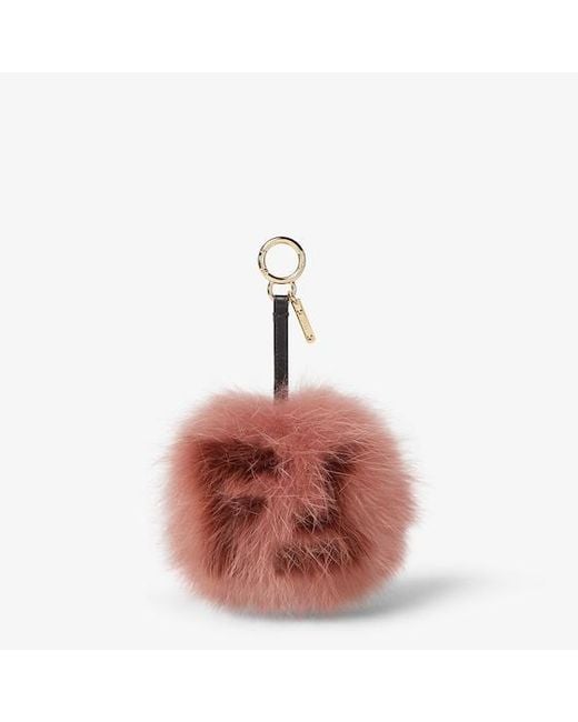 Fendi Red Pompom Charm