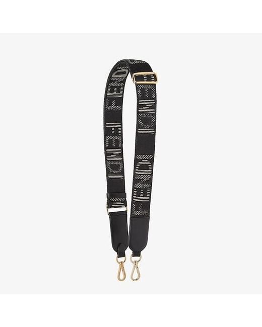 Fendi Black Strap You