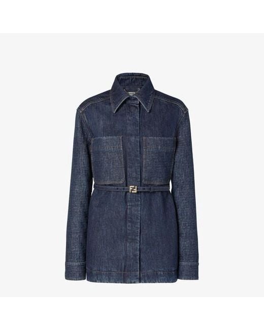 Fendi Blue Jacket