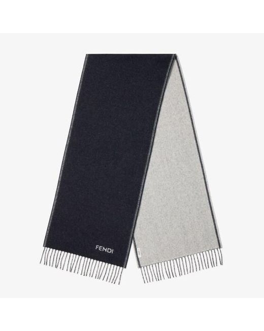Fendi Blue Scarf for men