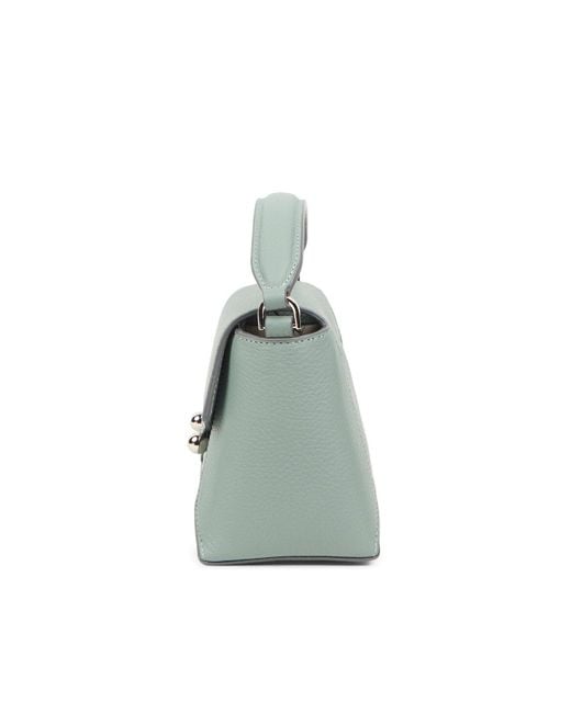 Strathberry Green Mosaic Nano Bag