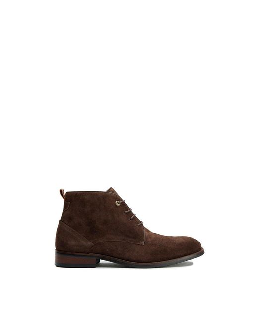 Simon Carter Brown Allos Chukka Boots for men