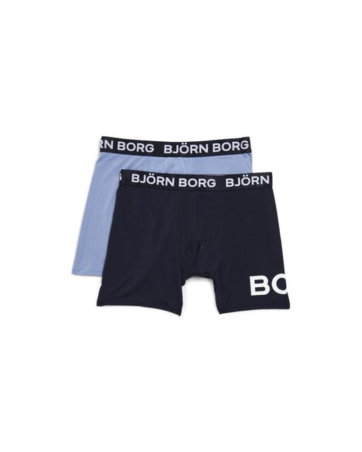 Björn Borg Blue Men's Performance Boxer 2p for men