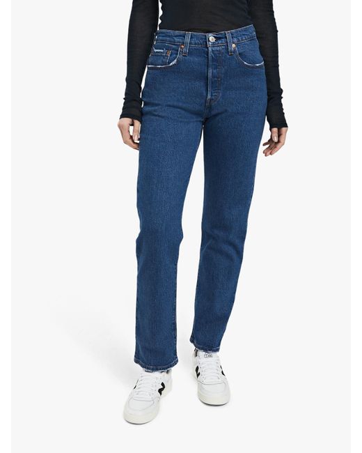 Levi's Blue Women's 501 Original Crop Jeans