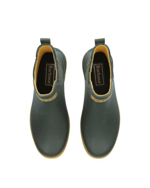 Barbour Green Wilton Wellington Boots