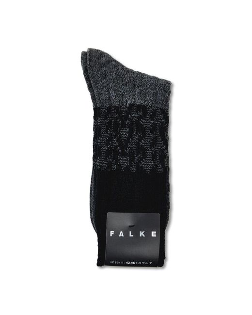 Falke Black Free Climber Crew Socks for men