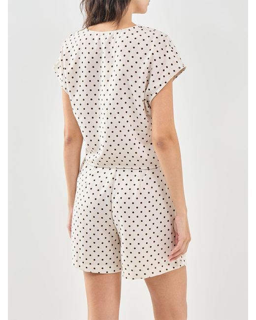 ONLY White Emmia Short Sleeve Shirt