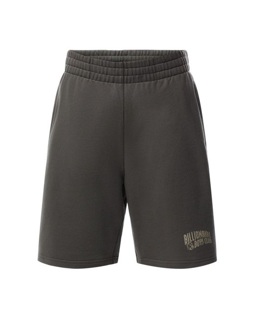 BBCICECREAM Gray Small Arch Logo Shorts for men