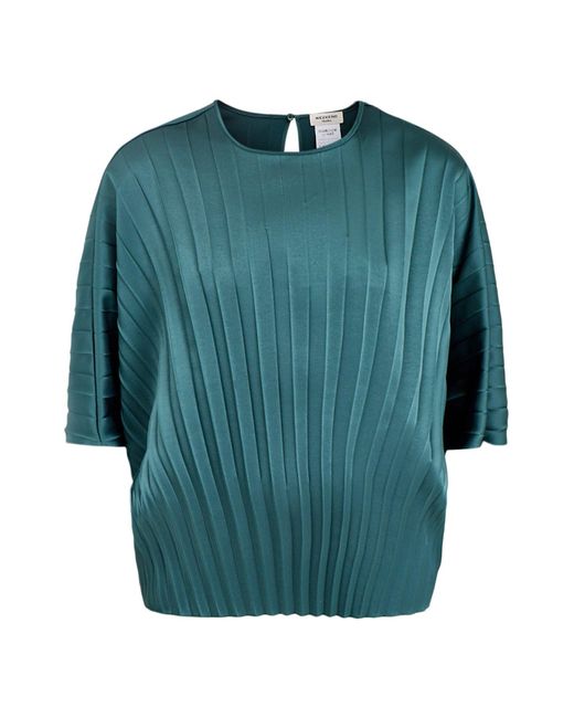 Weekend by Maxmara Blue Aureo Woven Waistcoat