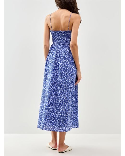 Nobody's Child Blue Rita Midi Dress