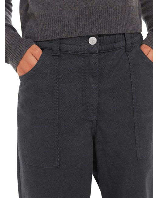 Whistles Blue Women's Tessa Casual Trouser