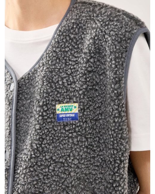American Vintage Gray Hoktown Gilet