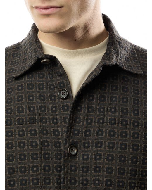 Oliver Spencer Black Cassidy Milford Jacket for men