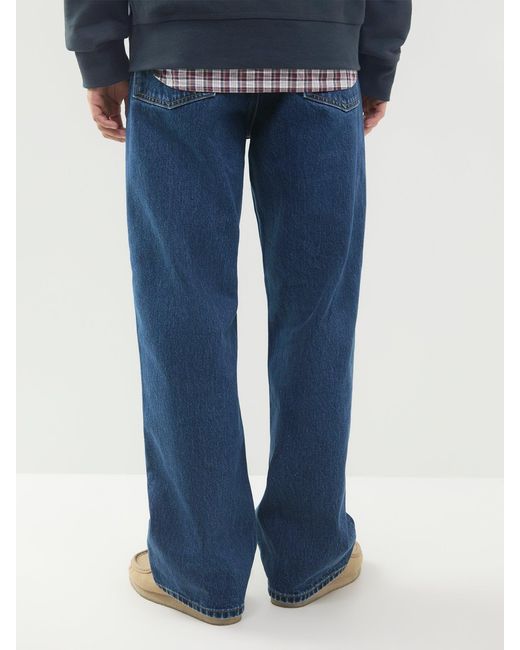 Carhartt Blue Payson Recycled Cotton Blend Denim Jeans for men
