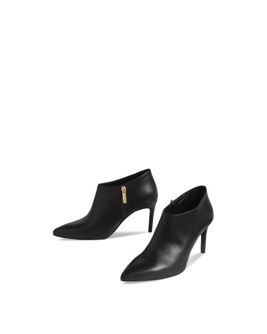 L.K.Bennett White Women's Elle Leather Shoe Boots
