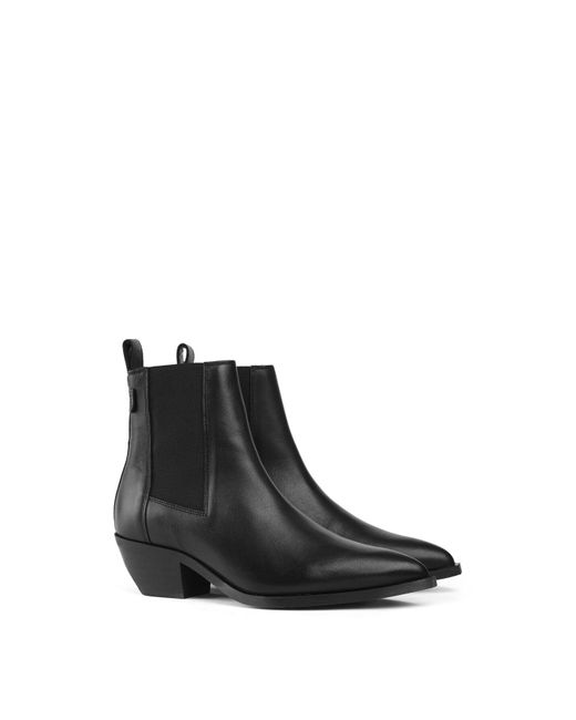 AllSaints Black Fox Boots