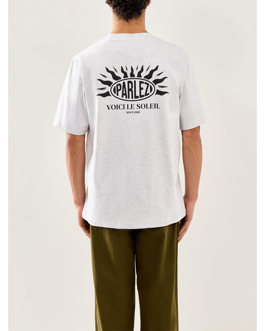 Parlez White Soleil T-Shirt for men