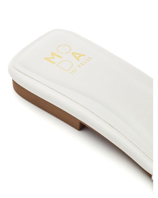 Moda In Pelle White Moda
