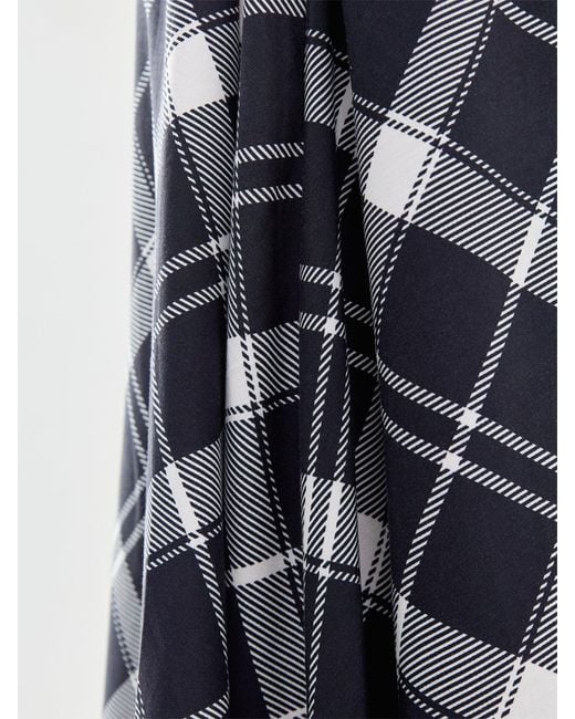 Barbour Blue Baiton Midi Skirt