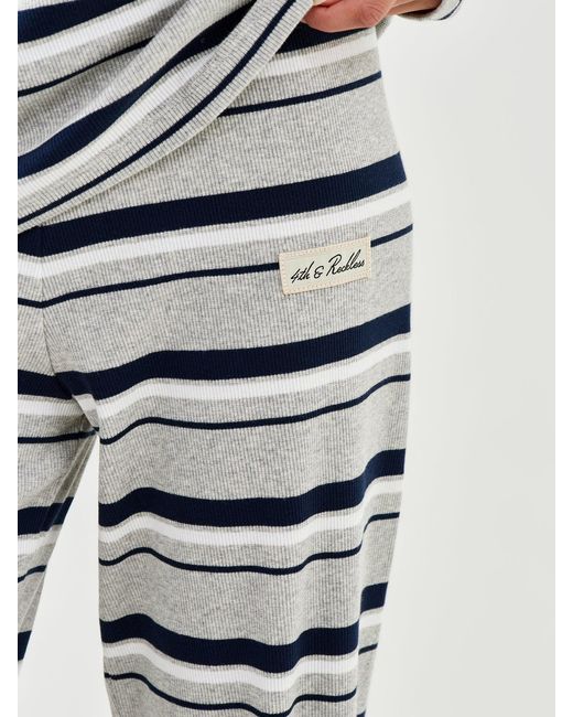4th & Reckless Gray Liliana Trouser Multi
