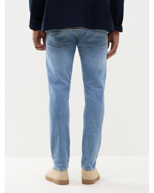 Levi's Blue 512 Slim Taper Jeans for men
