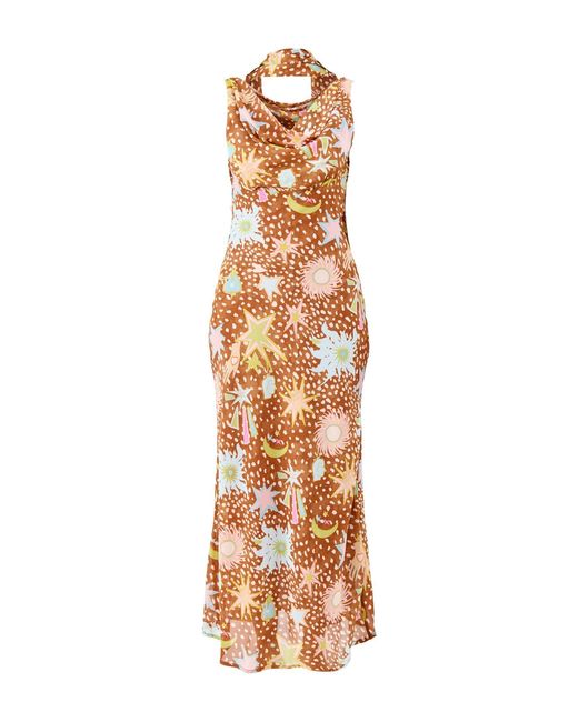 Never Fully Dressed Metallic Star Fawn Sophie Dress