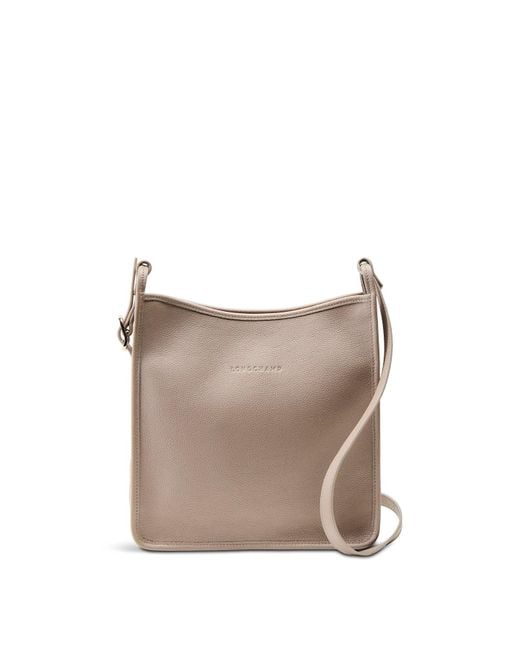 Longchamp Multicolor Le Foulonné Medium Crossbody Bag Turtledove