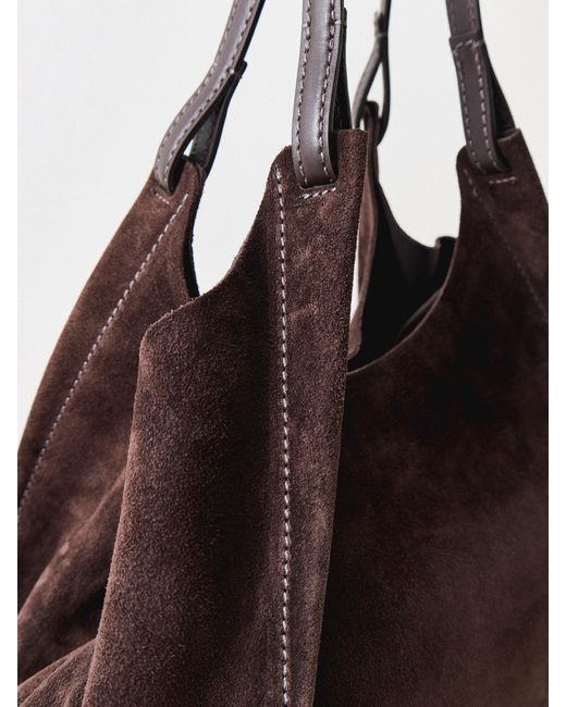 Gianni Chiarini Natural Dua Suede Tote Bag