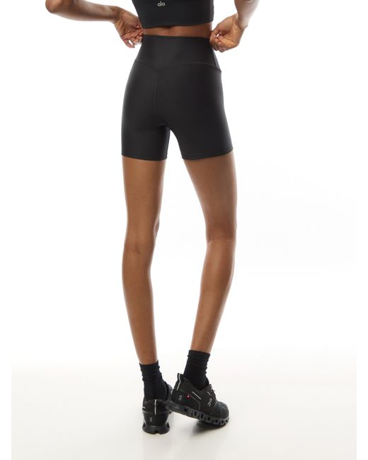 Alo Yoga Black Women's Airlift Energy Short