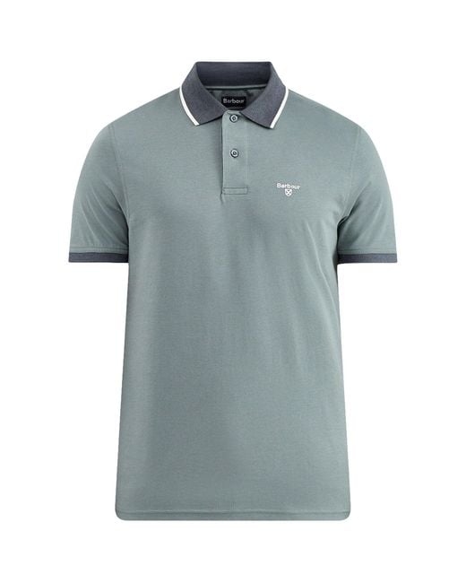 Barbour Blue Cornsay Polo Shirt for men