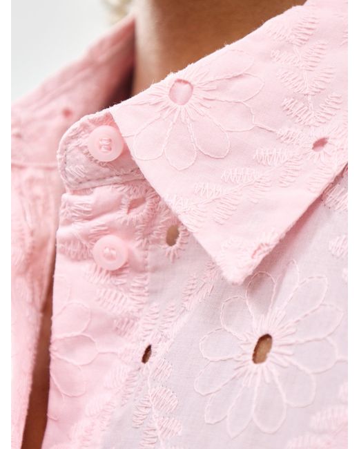 Vero Moda Pink Short Sleeve Shirt