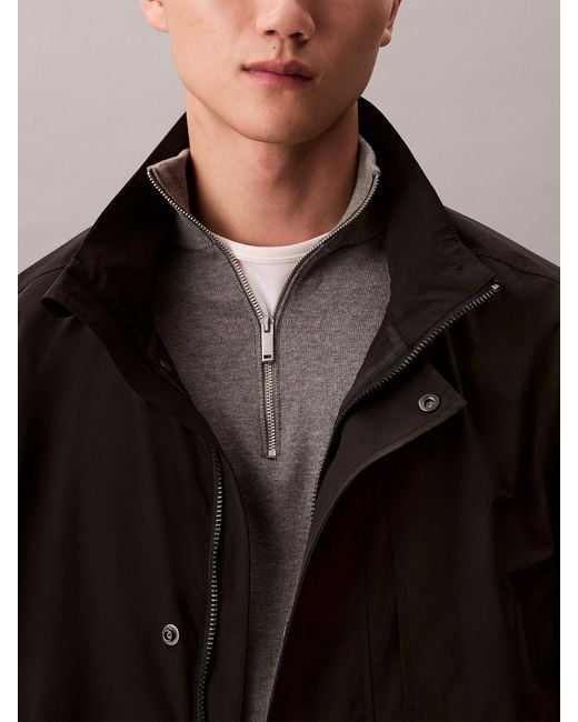 Calvin Klein Black Lightweight Relaxed Pullover for men